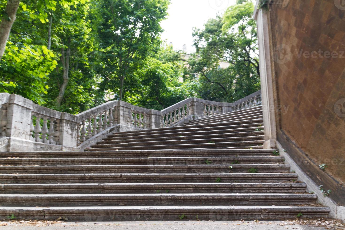 Roma, Italia. particolari architettonici tipici della città vecchia foto