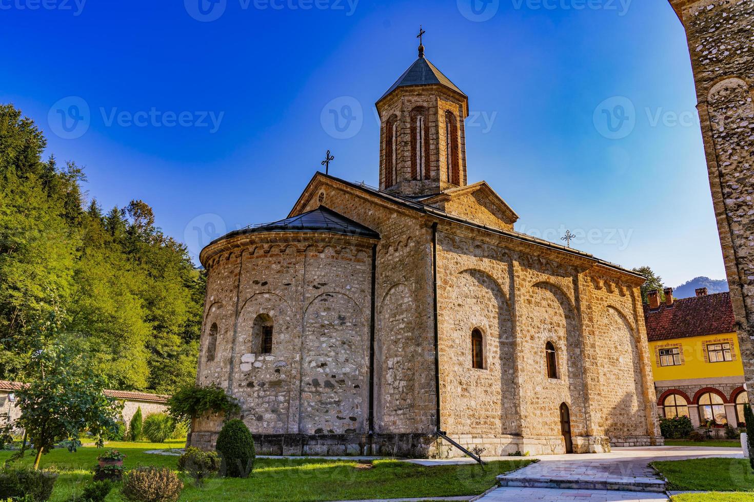 monastero di raca vicino a bajina basta in serbia foto