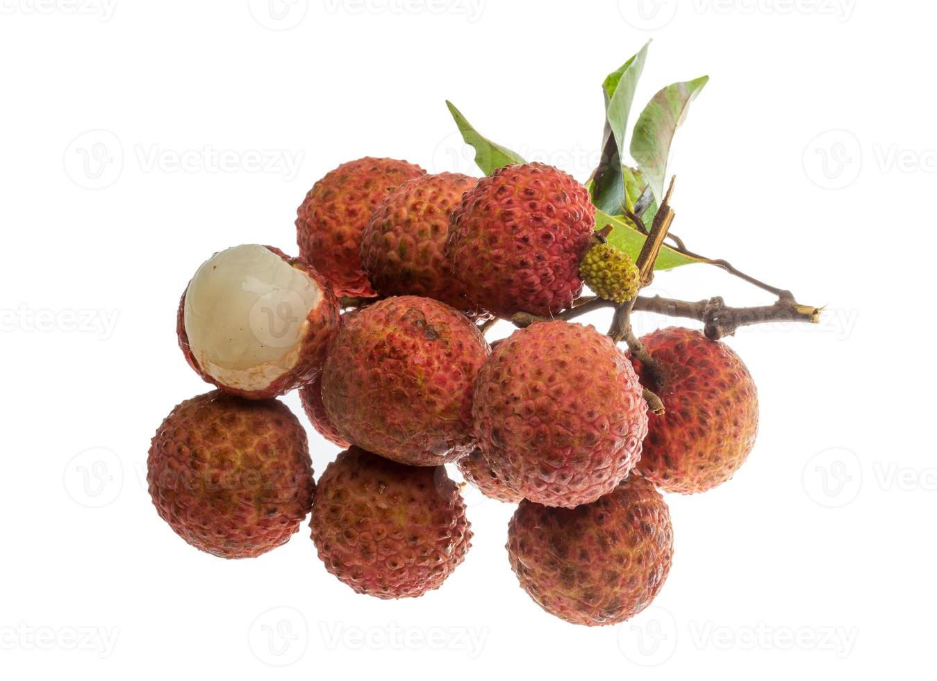 litchi di frutta asiatica foto