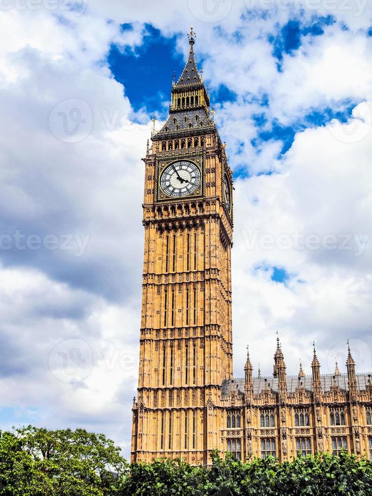 hdr big ben a londra foto