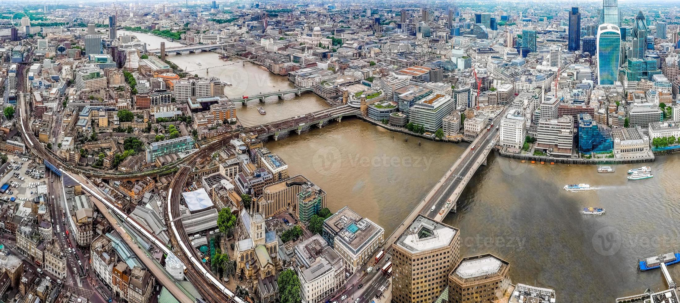 vista hdr di londra foto