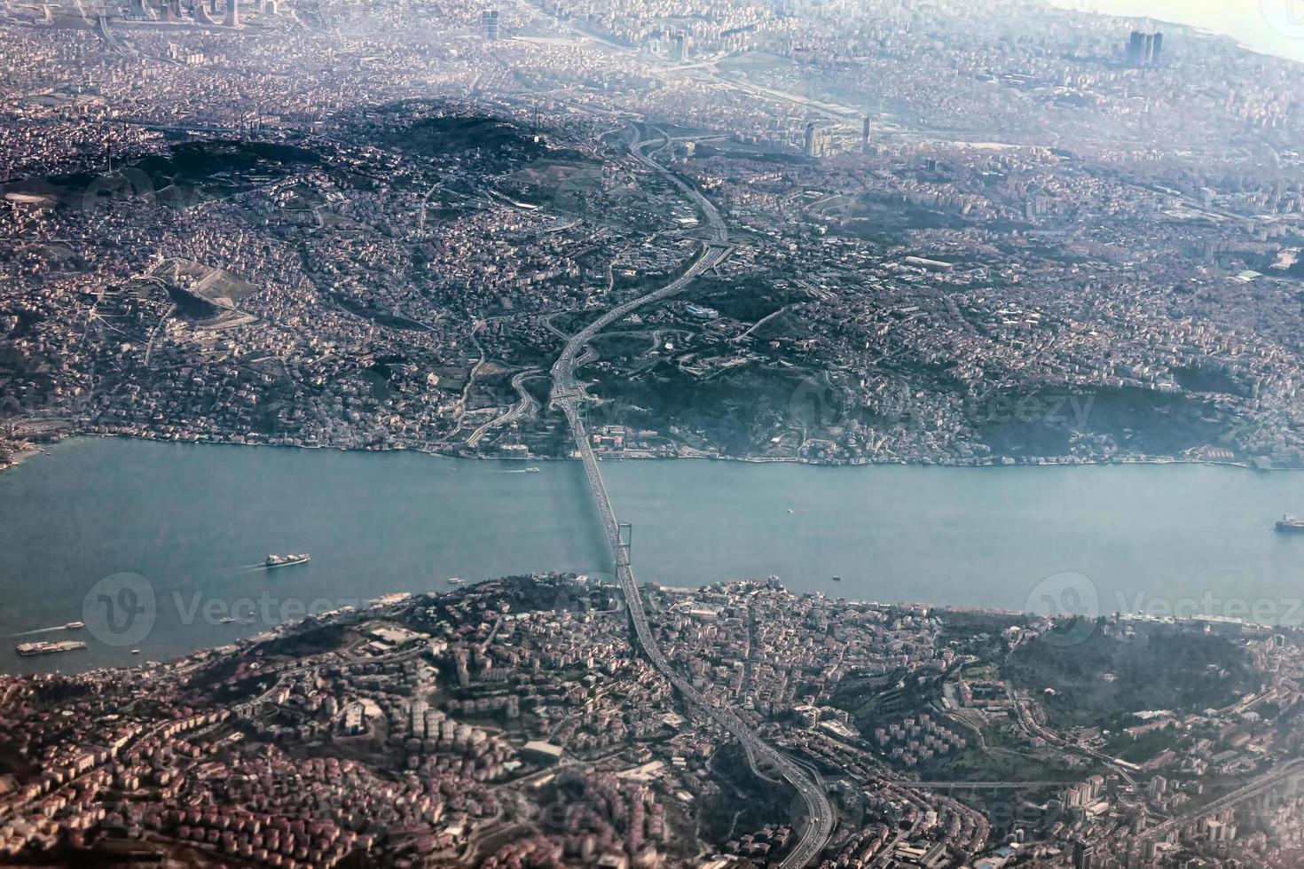 veduta aerea di istanbul foto