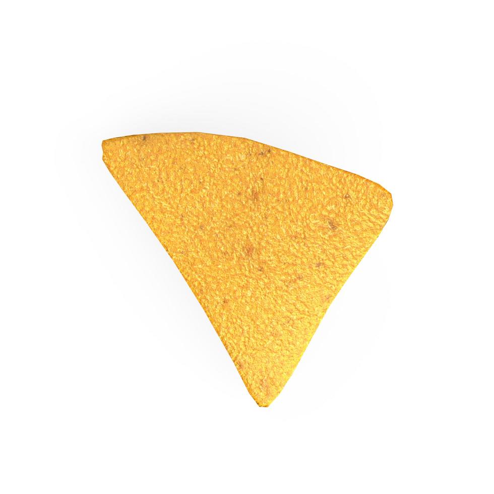 tortilla chips modellazione 3d foto