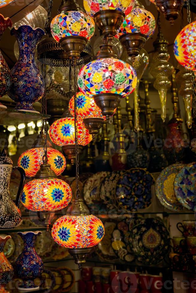 lampade tradizionali turche foto