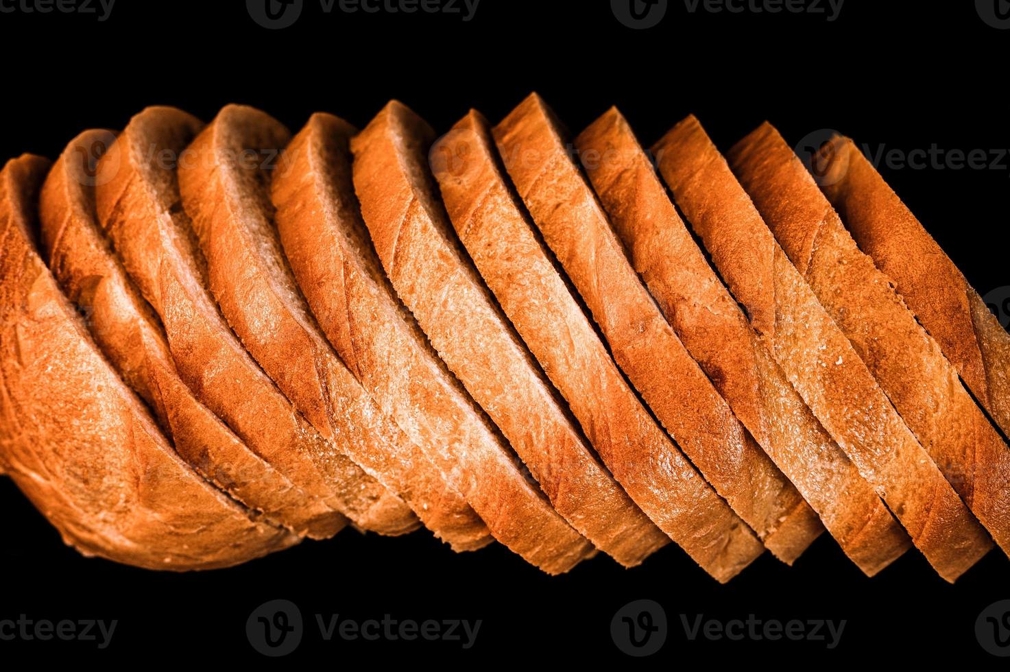 sfondo di struttura del pane cuocere la struttura del forno foto