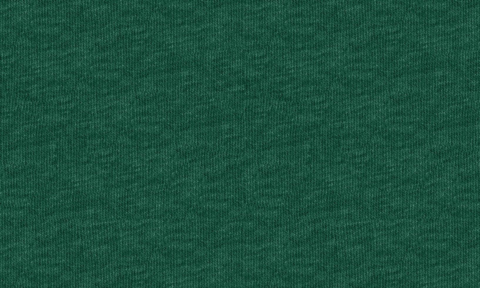 sfondo di struttura del tessuto di jersey di cotone di colore verde. foto