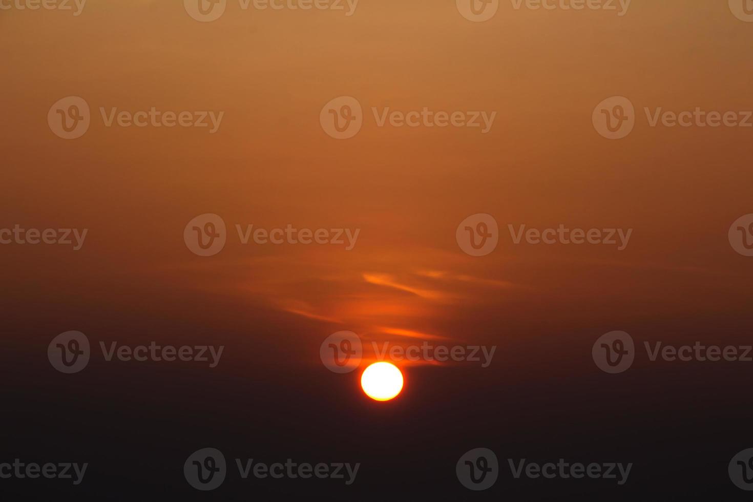 punto di vista del sorgere del sole alla montagna di cavolo, pho tab berg, tailandia foto