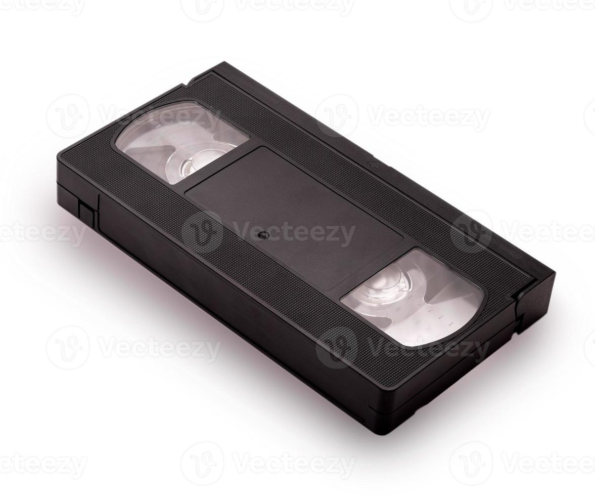 videocassetta vhs vuota foto