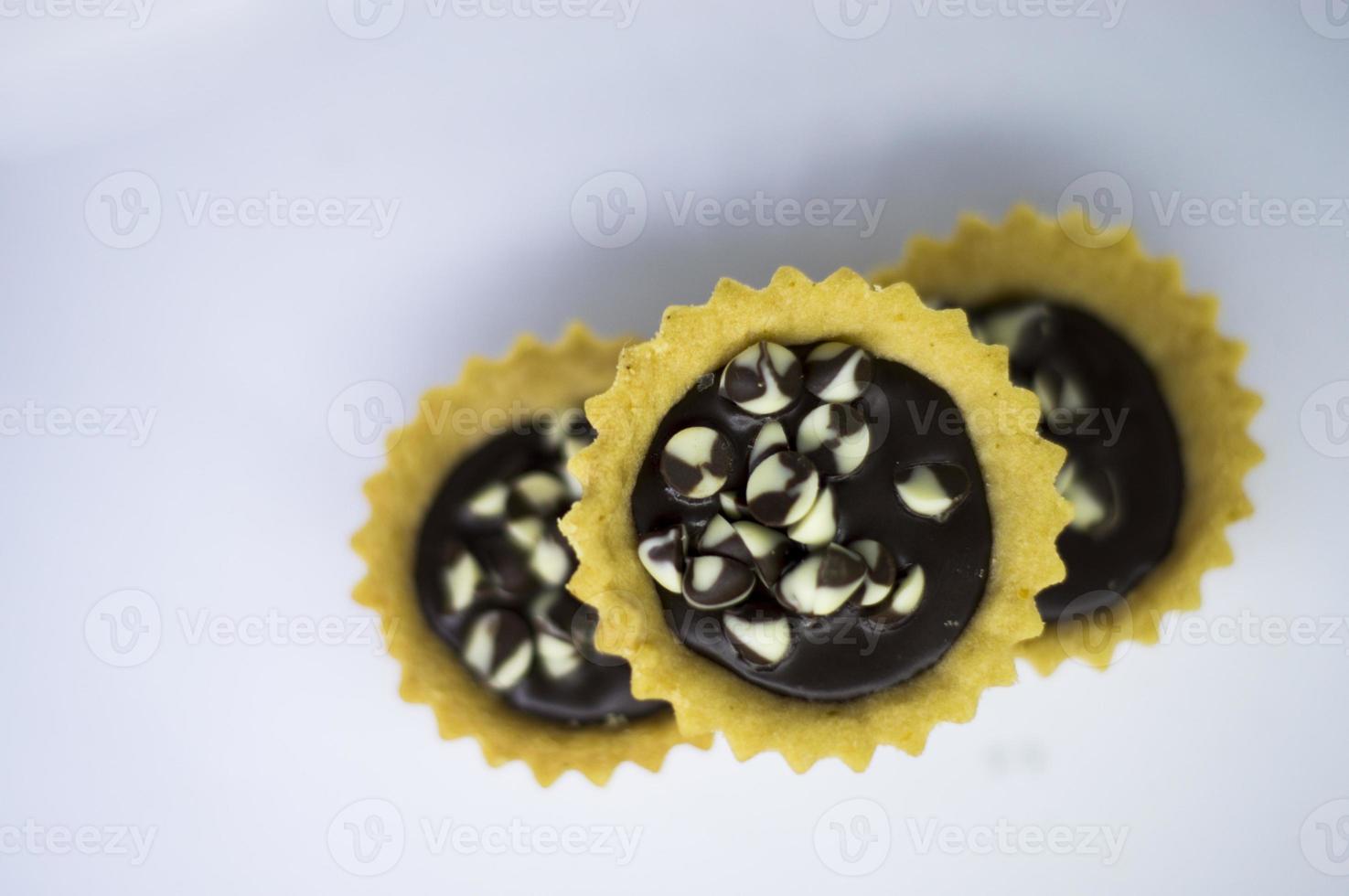 cioccolato con biscotti foto