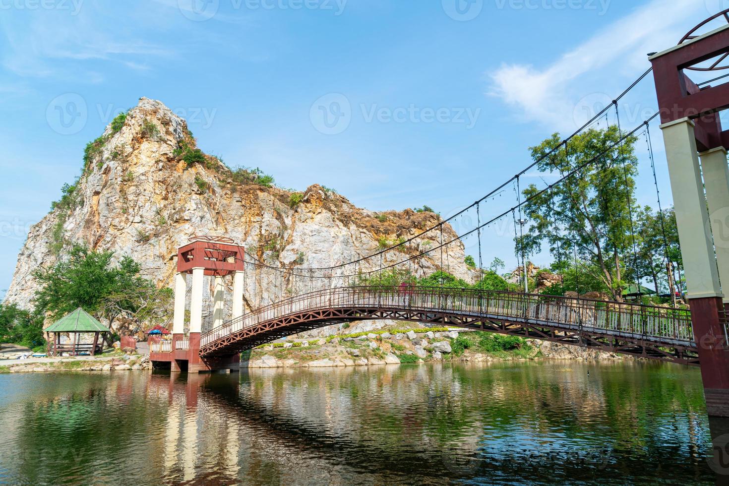 parco di pietra di khao gnu in tailandia foto