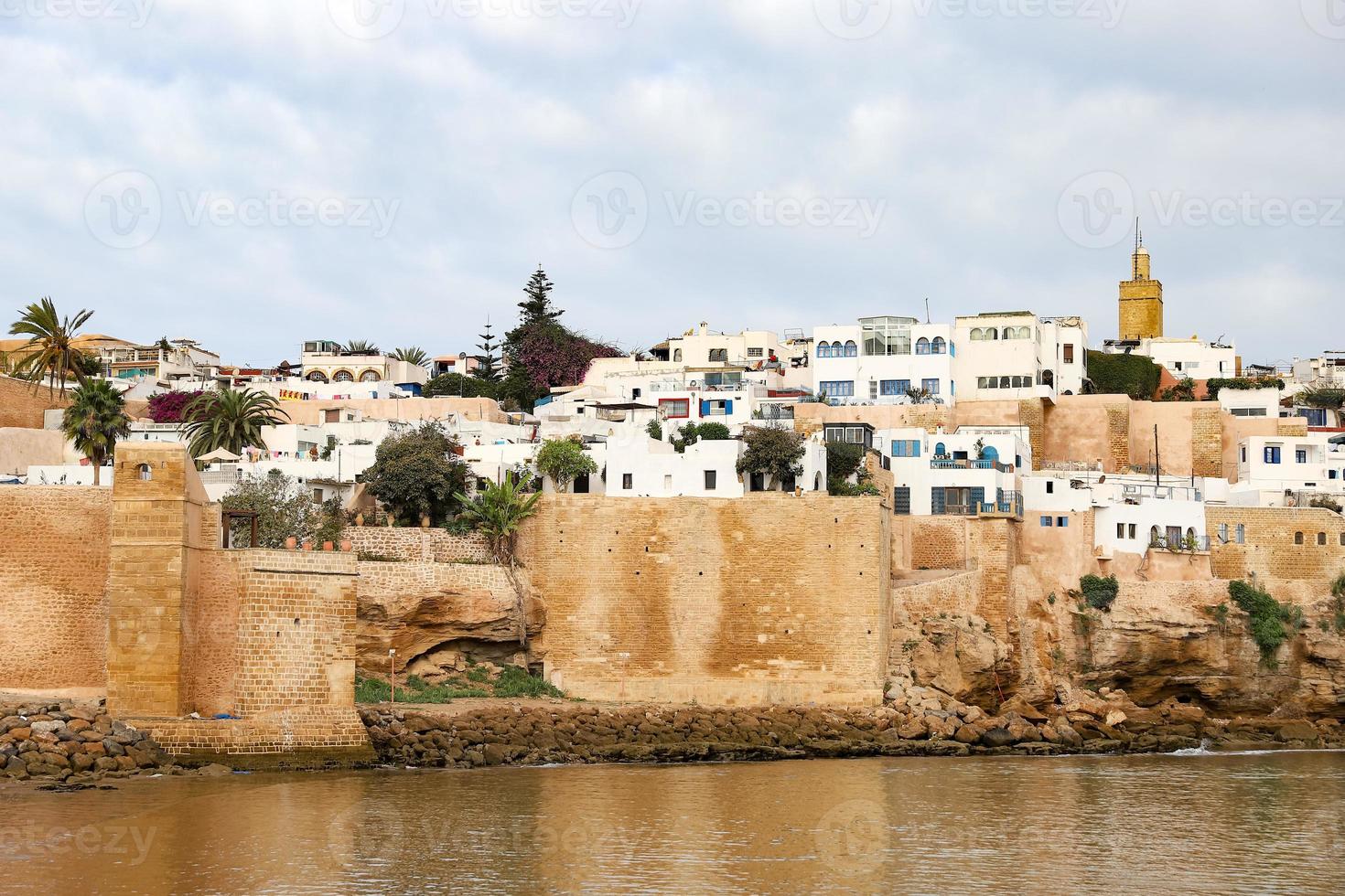 kasbah degli udaya a rabat, marocco foto