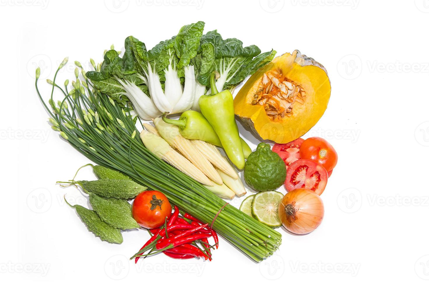 verdure fresche per una buona salute foto