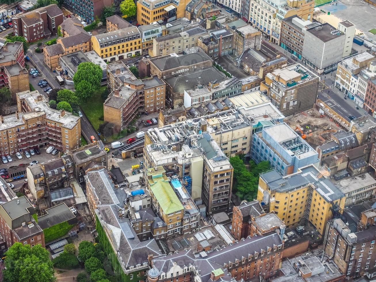 hdr vista aerea di londra foto