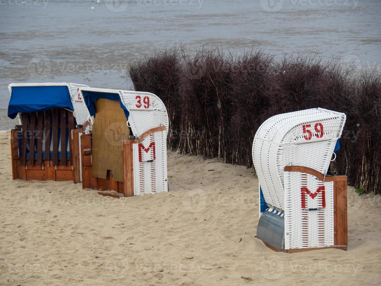 cuxhaven nel mare del nord foto