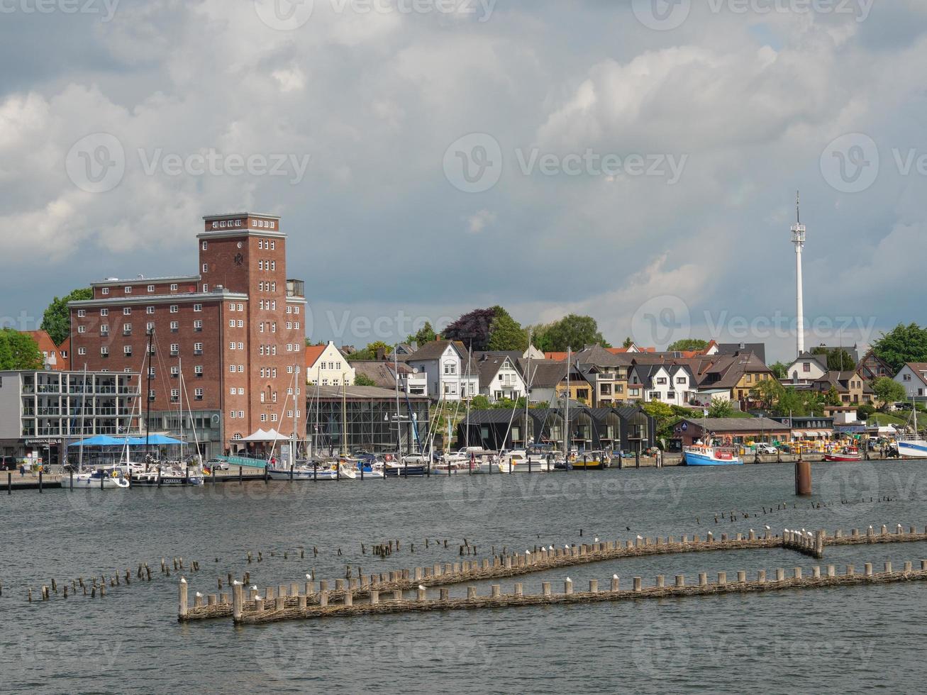 Kappeln città nello schleswig holstein foto