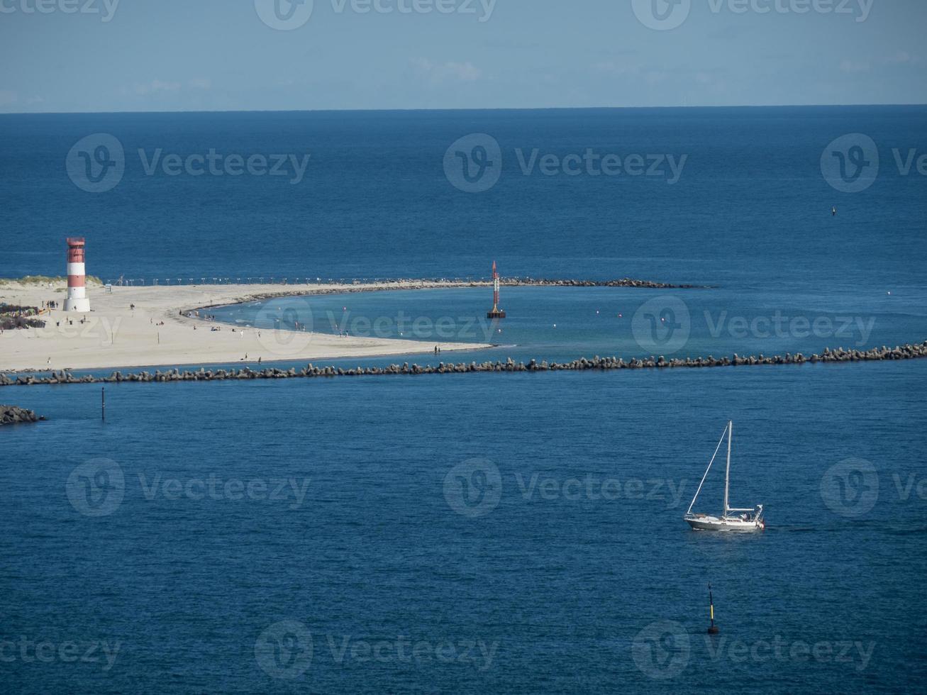 isola di Helgoland nel mare del nord foto