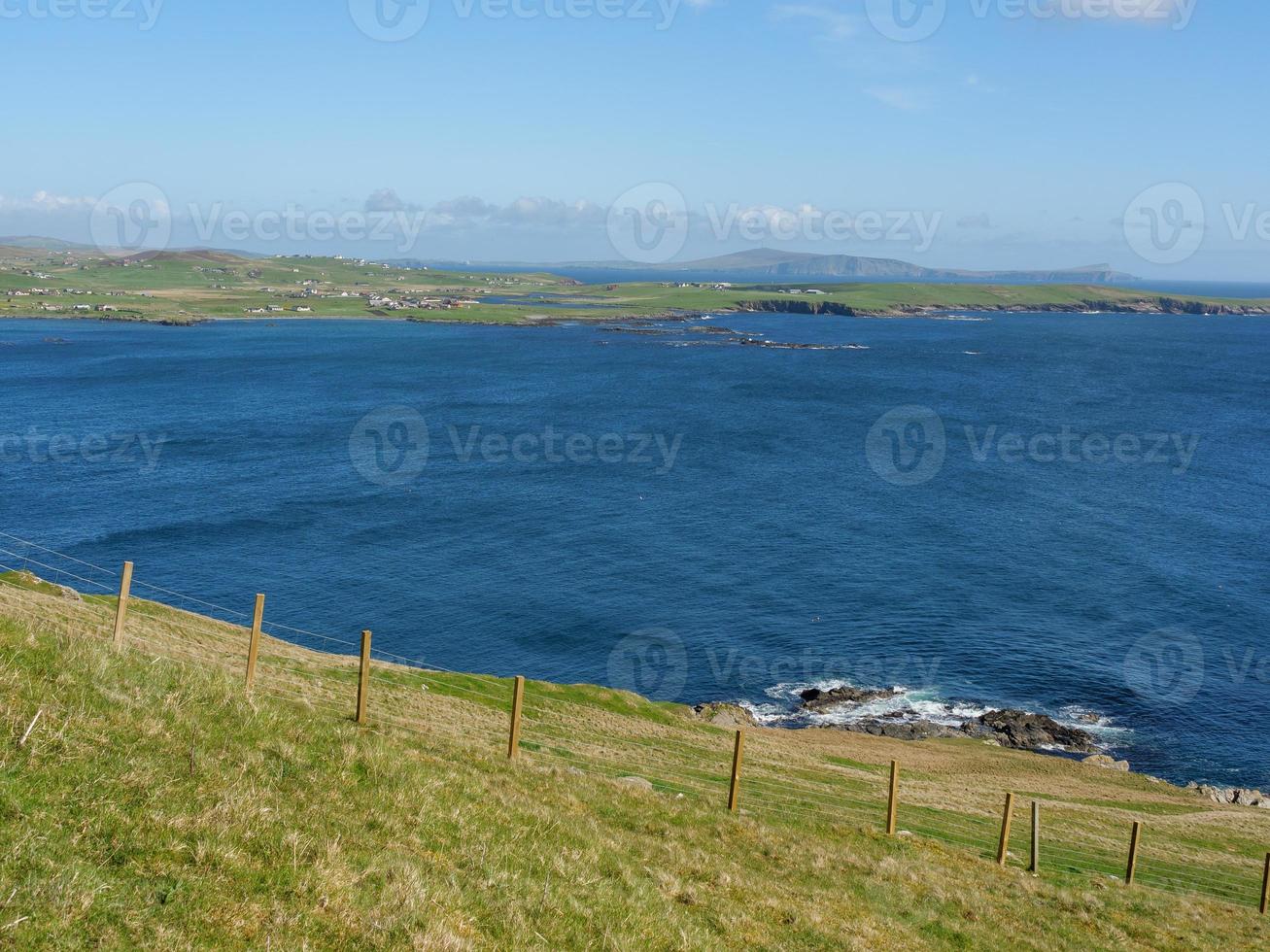 le isole Shetland in Scozia foto