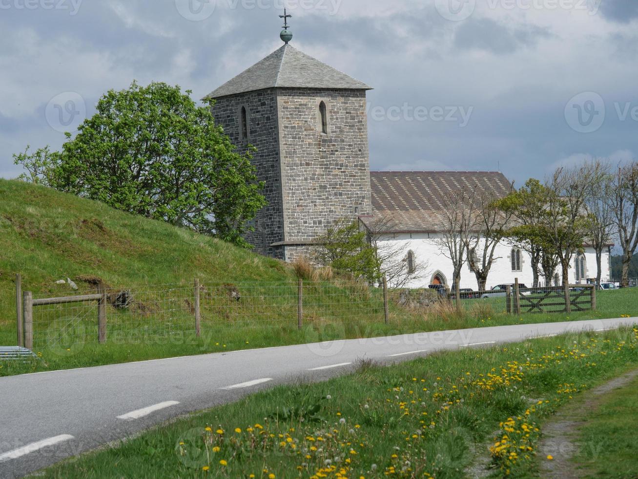 la città di Haugesund in Norvegia foto