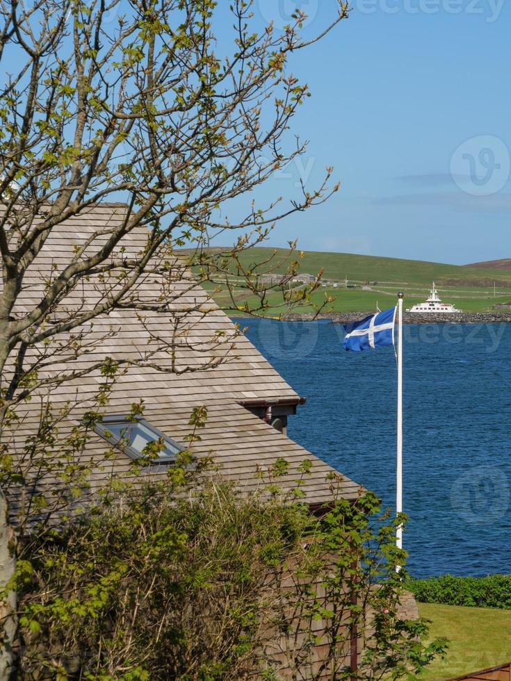 lerwick e le isole Shetland foto