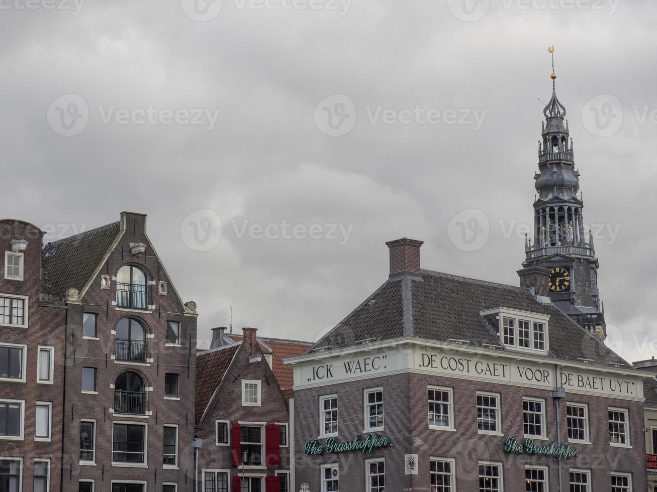 la città di Amsterdam nei Paesi Bassi foto