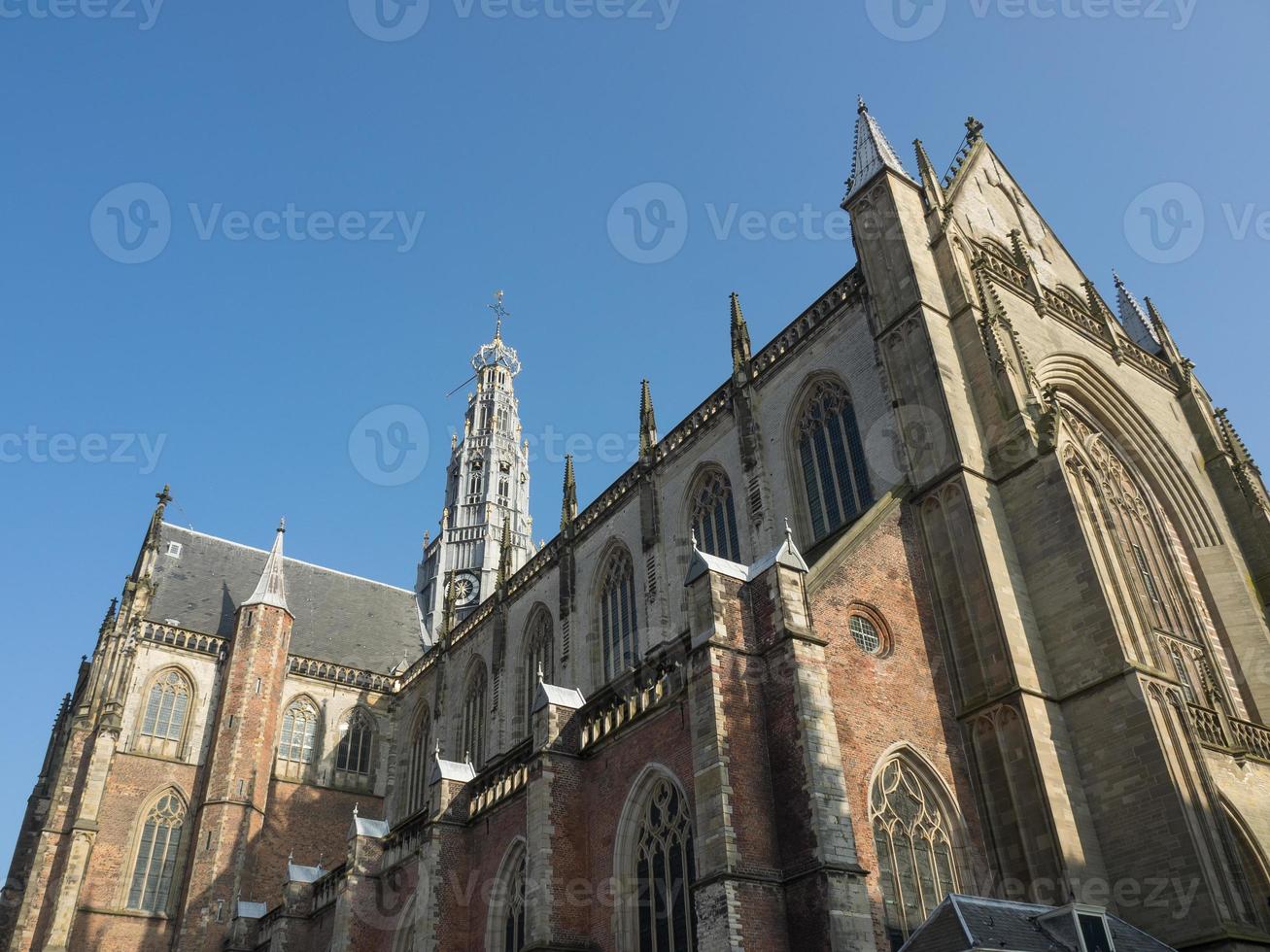 la città di haarlem nei Paesi Bassi foto