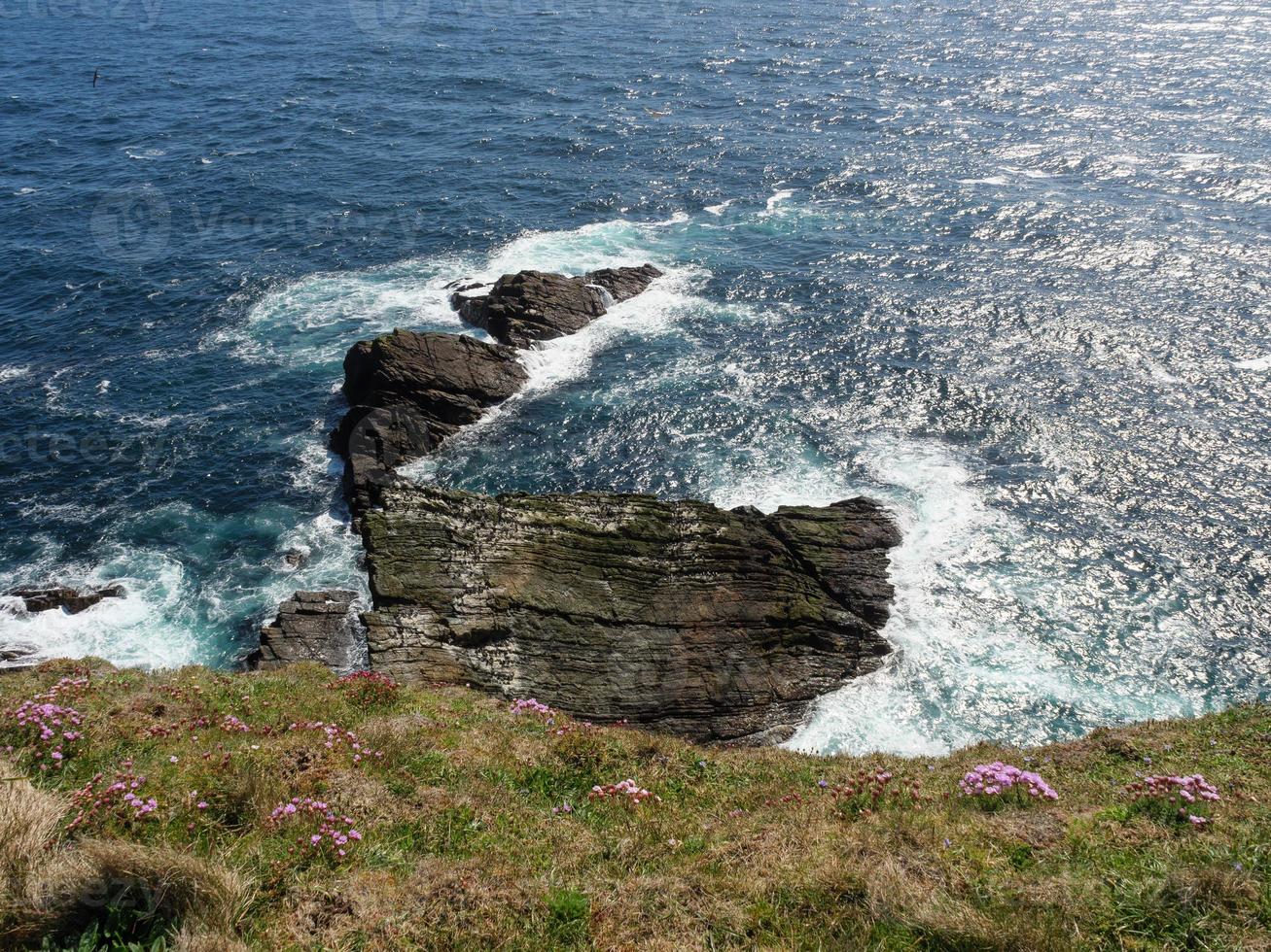 le isole Shetland in Scozia foto