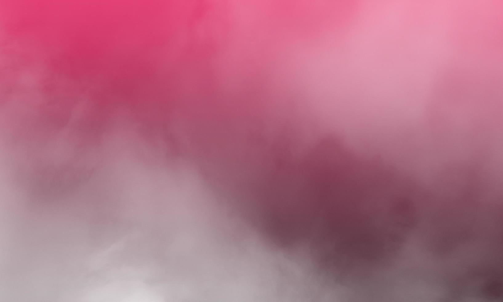 nebbia rosa ciliegia o sfondo isolato color fumo per effetto. foto