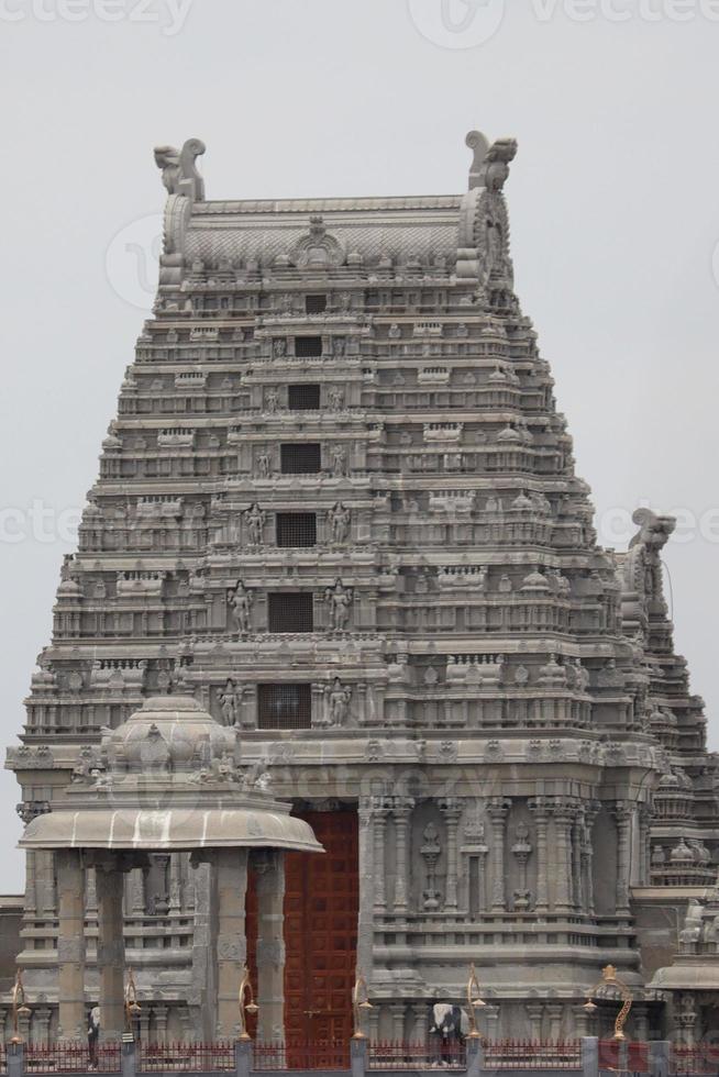 architettura del tempio indù foto