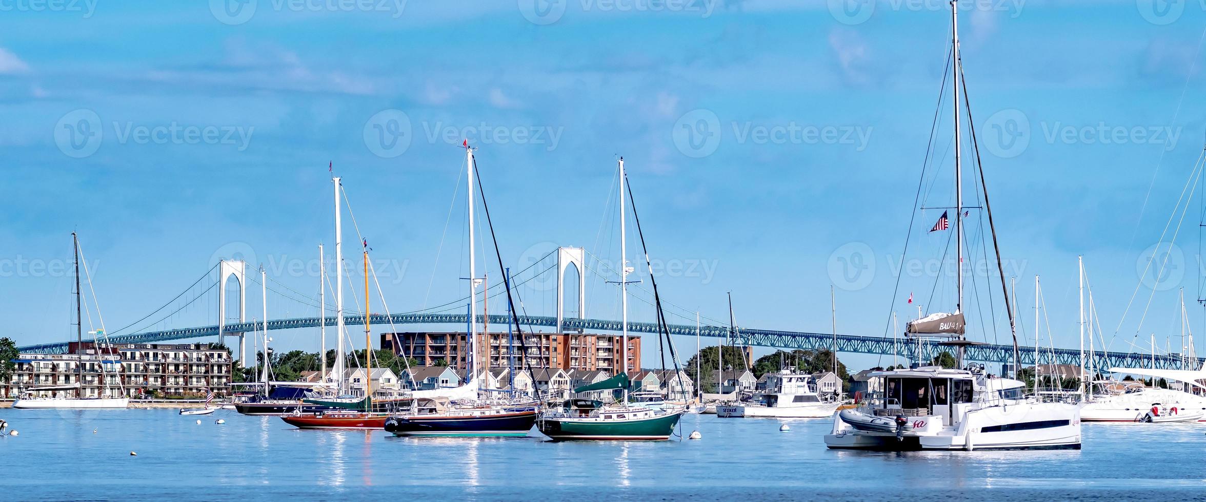 scene intorno a Newport Rhode Island foto