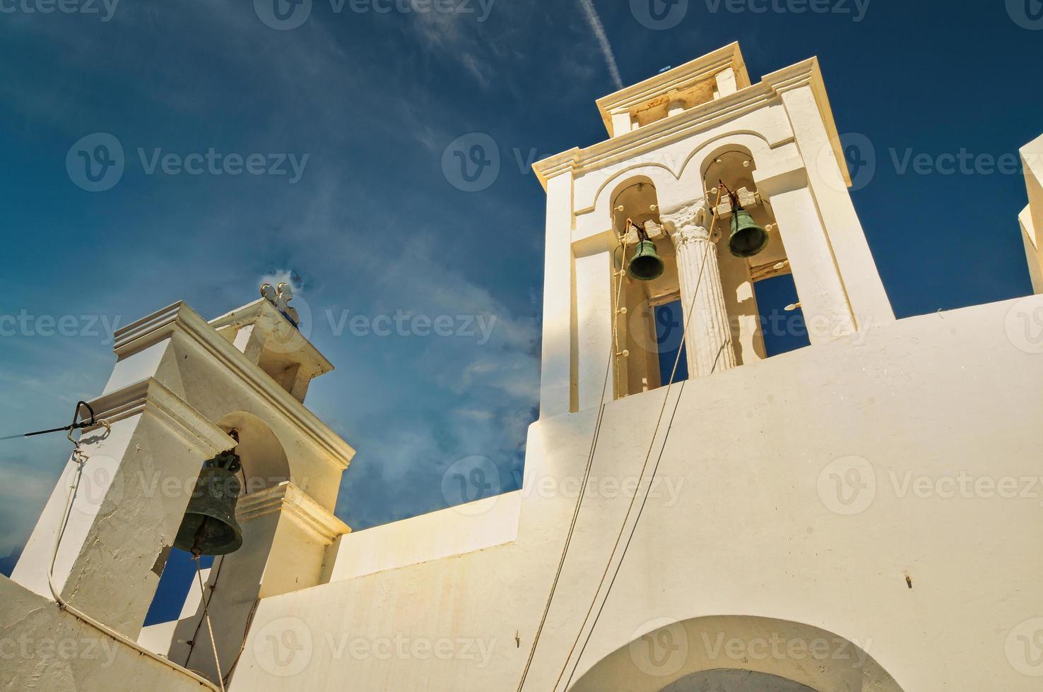 chiesa nel villaggio di chora di serifos foto