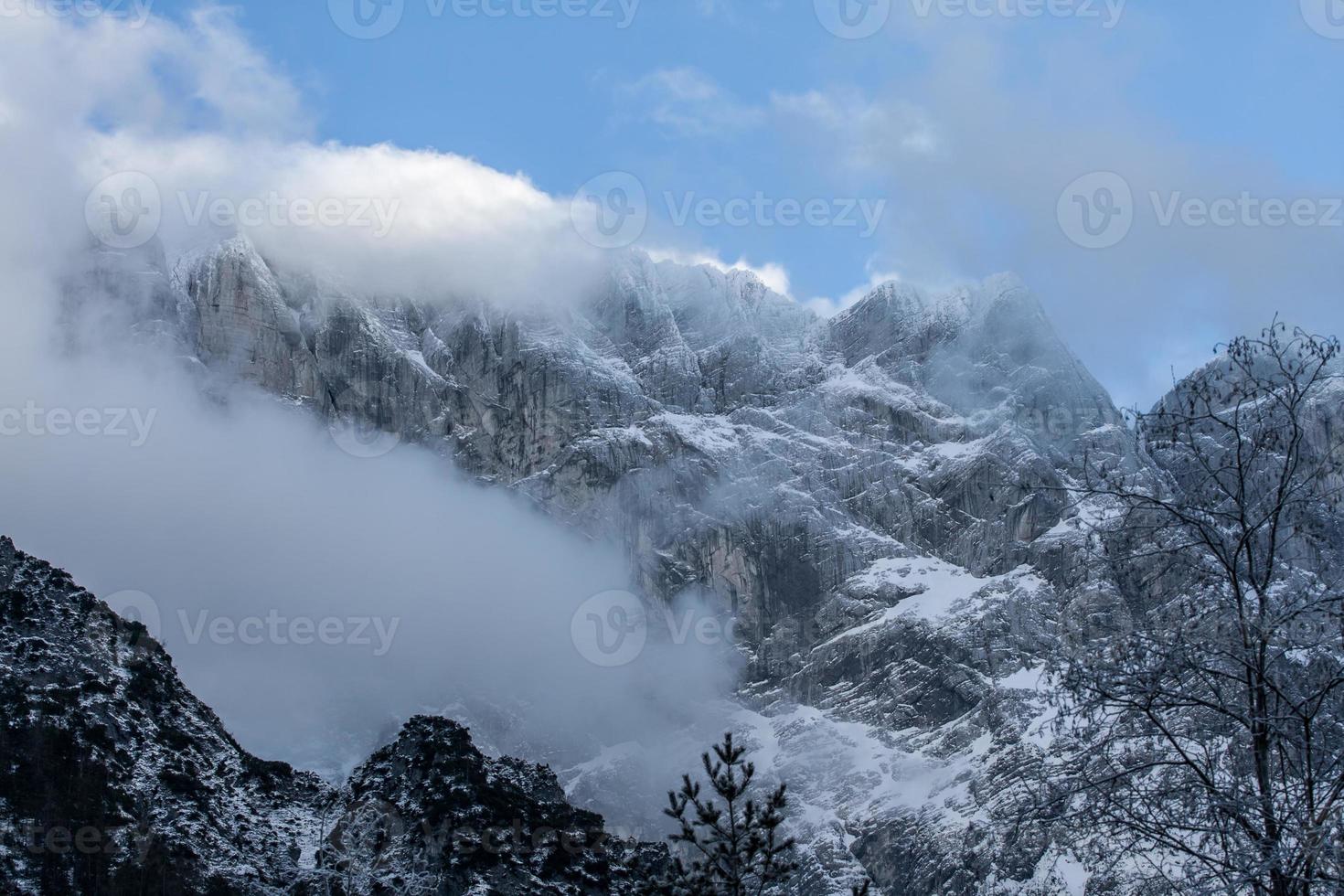 Alpi invernali foto