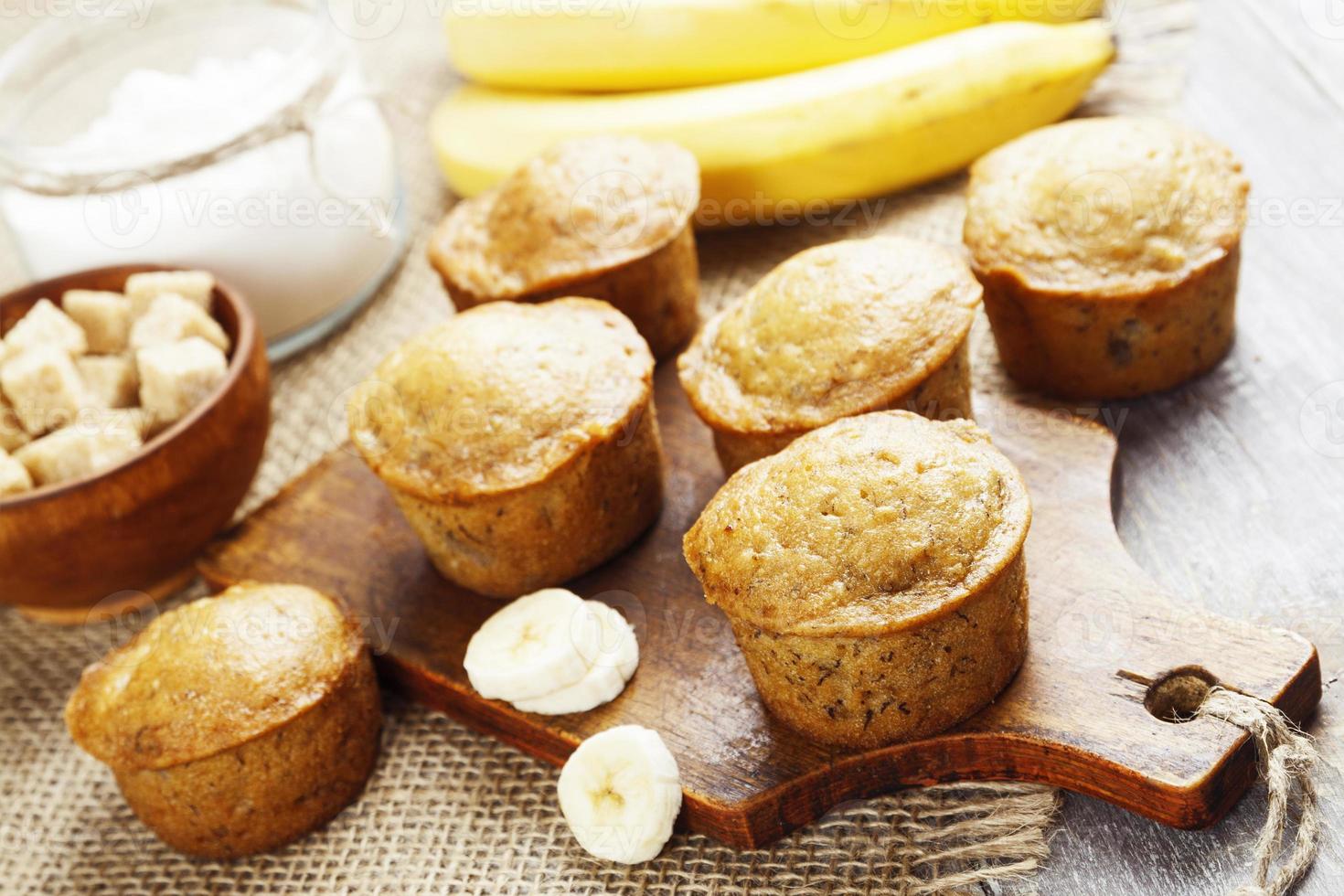 Muffin alla banana foto