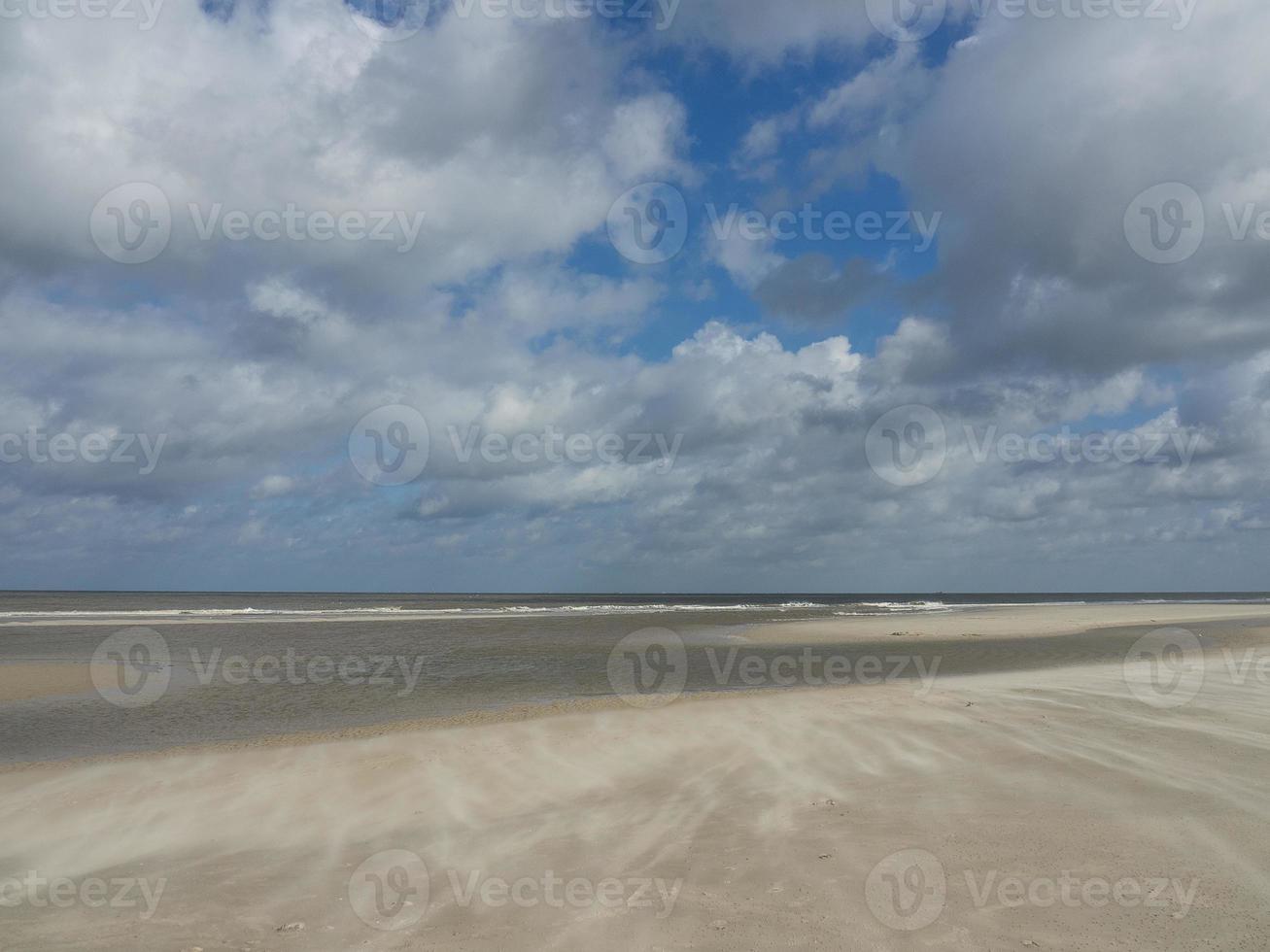 l'isola di Spiekeroog in Germania foto