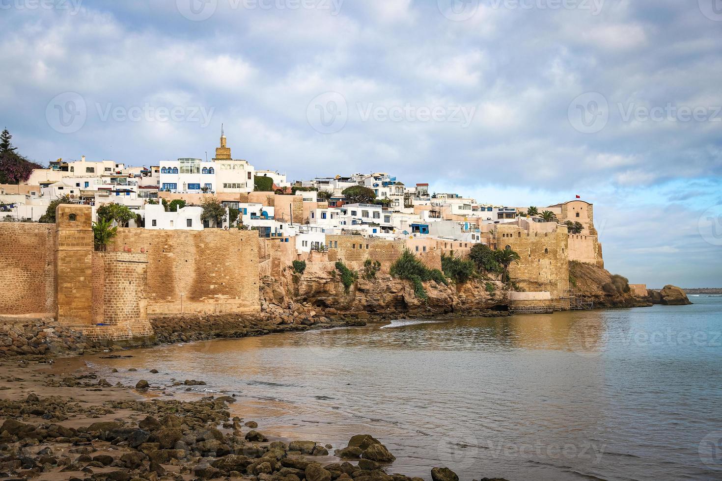 kasbah degli udaya a rabat, marocco foto