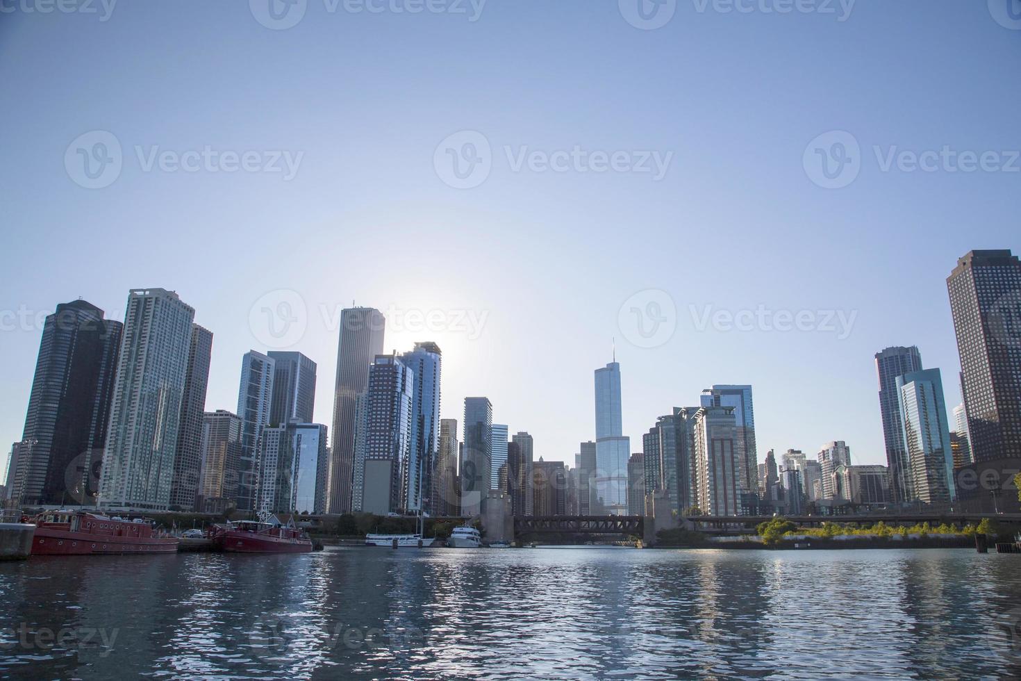 stati uniti d'america - illinois - chicago, skyline foto