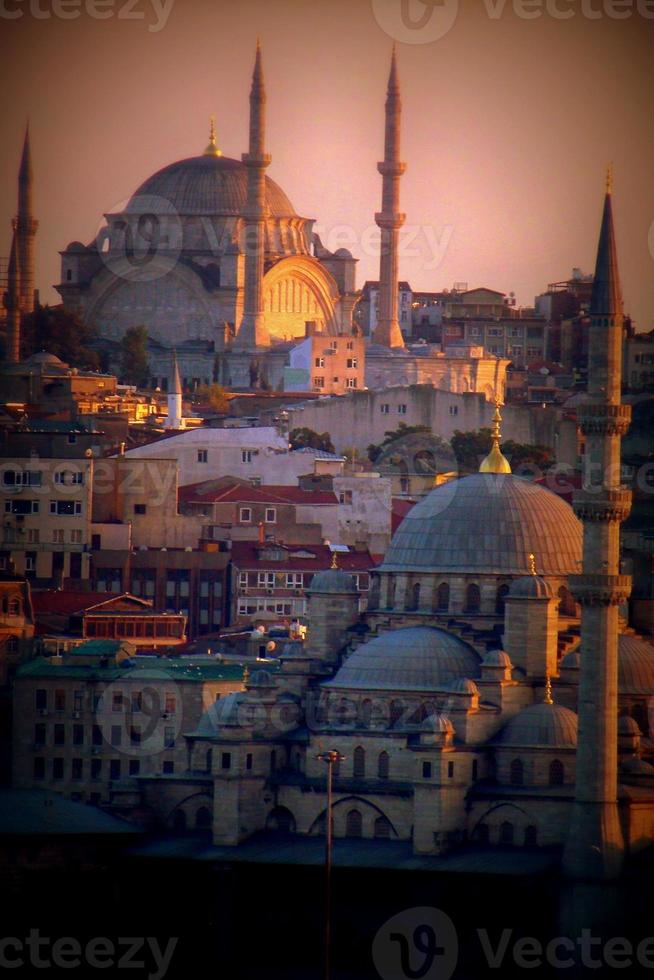 skyline di Istanbul foto