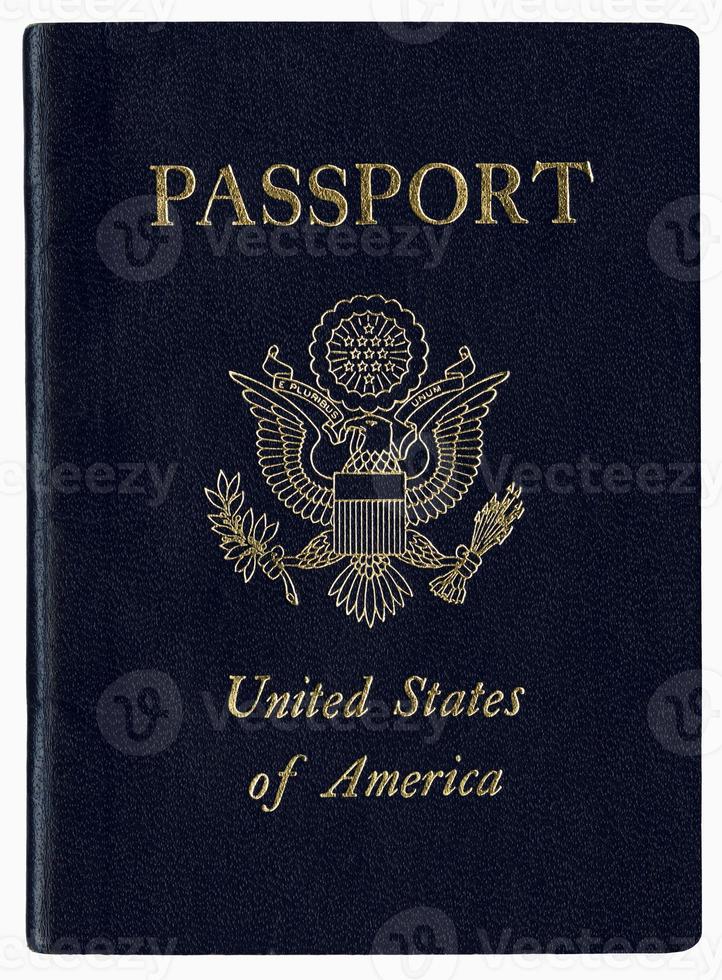 passaporto americano ad alta risoluzione foto