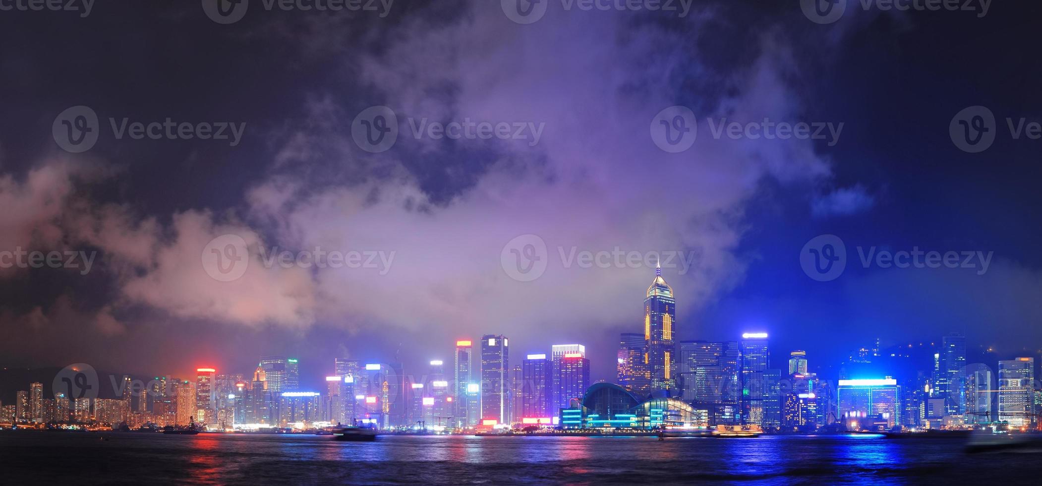 orizzonte di Hong Kong foto