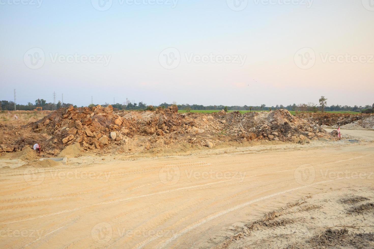 sfondo del cantiere foto