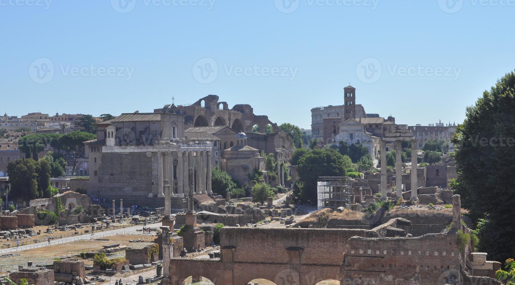 foro romano a roma foto