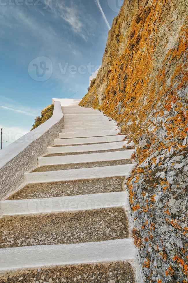 chora nell'isola di serifos foto