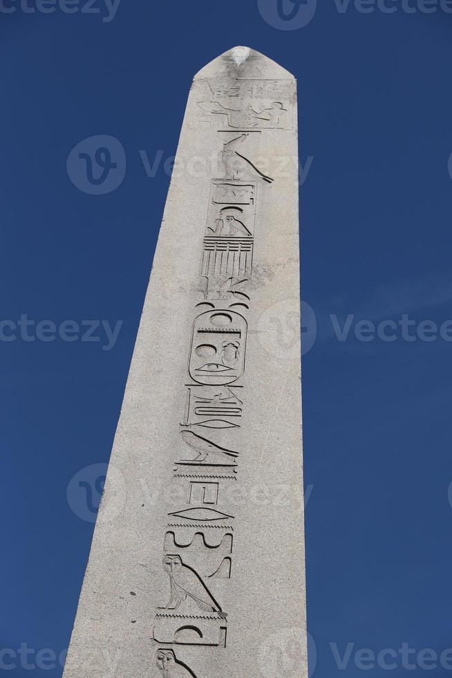 obelisco di Teodosio a Istanbul, in Turchia foto