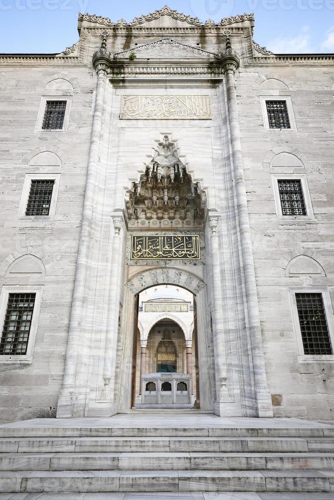 Moschea Suleymaniye a Istanbul, Turchia foto