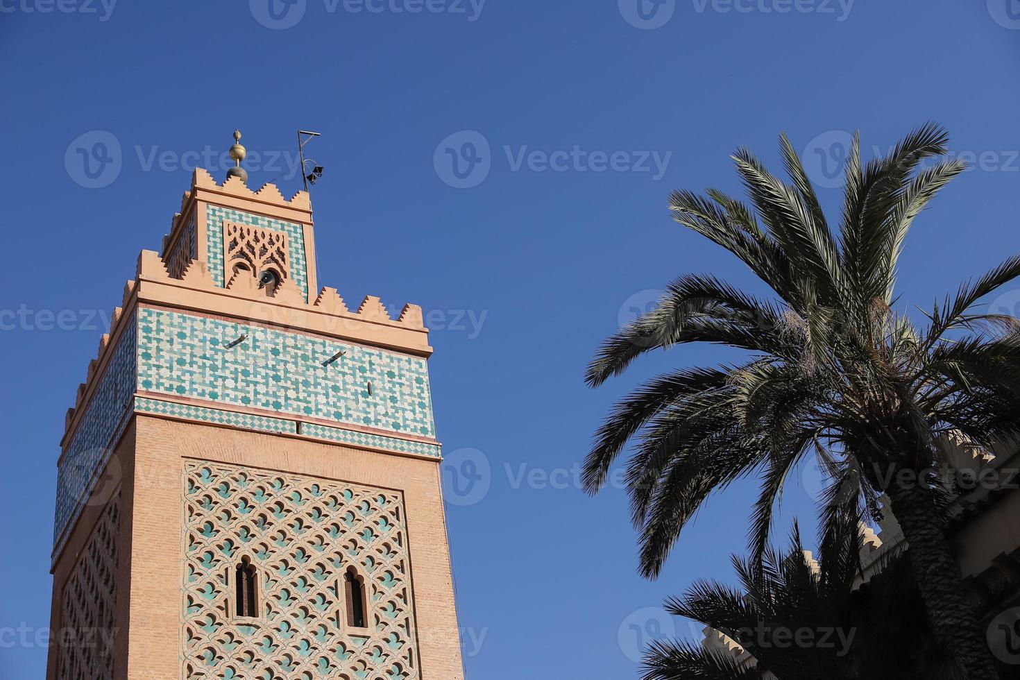 moulay el yazid moschea a marrakech, marocco foto