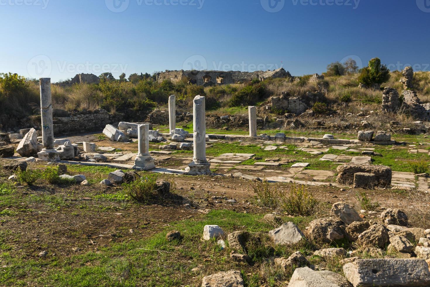 rovine a lato foto