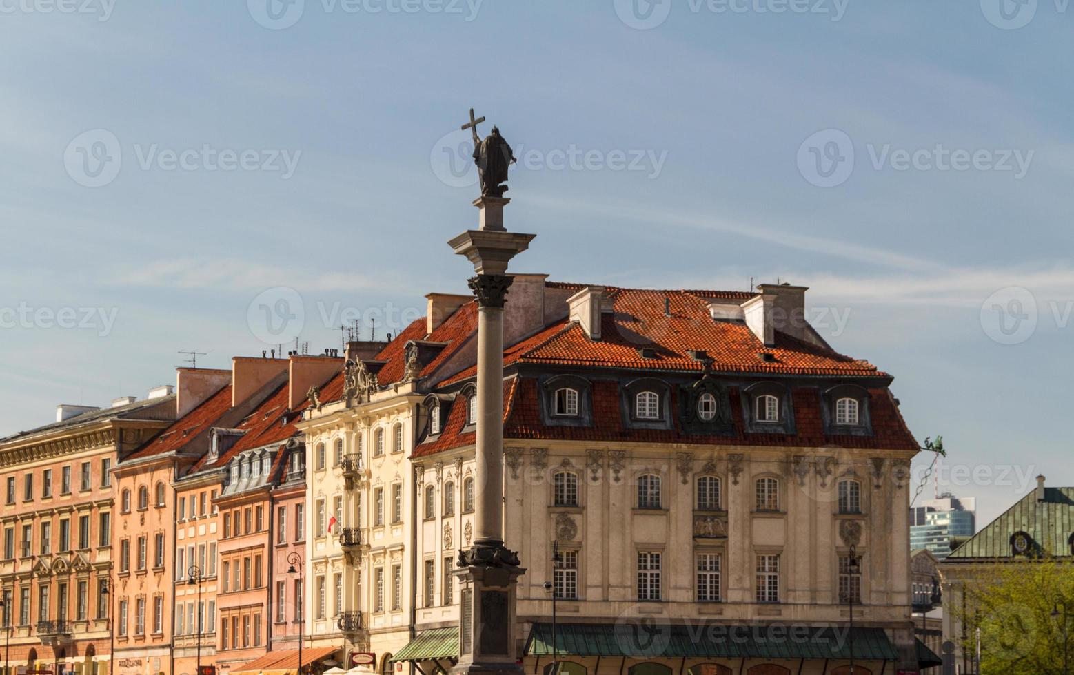 piazza del castello a varsavia, polonia foto