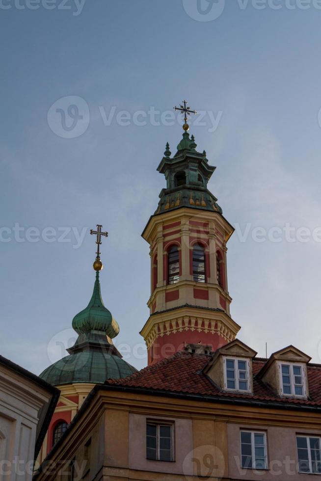 centro città di varsavia, polonia foto