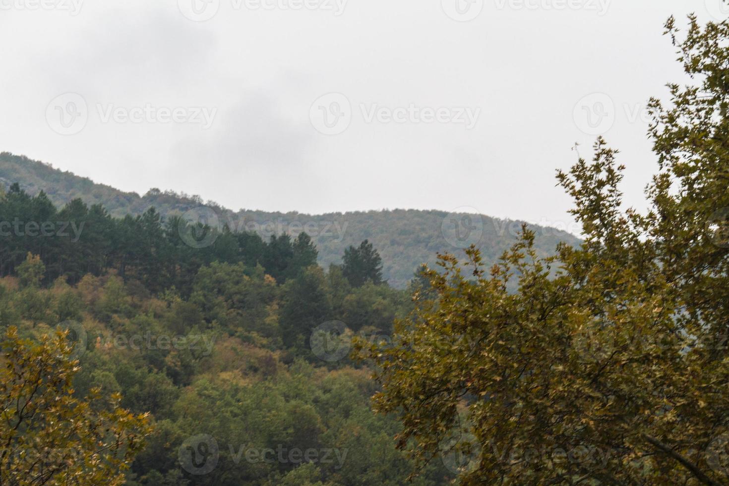 alta montagna e rocce in Grecia foto