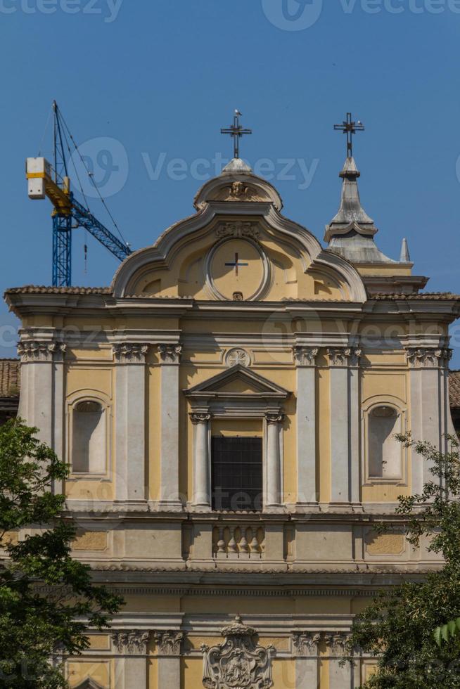 grande chiesa nel centro di roma, italia. foto