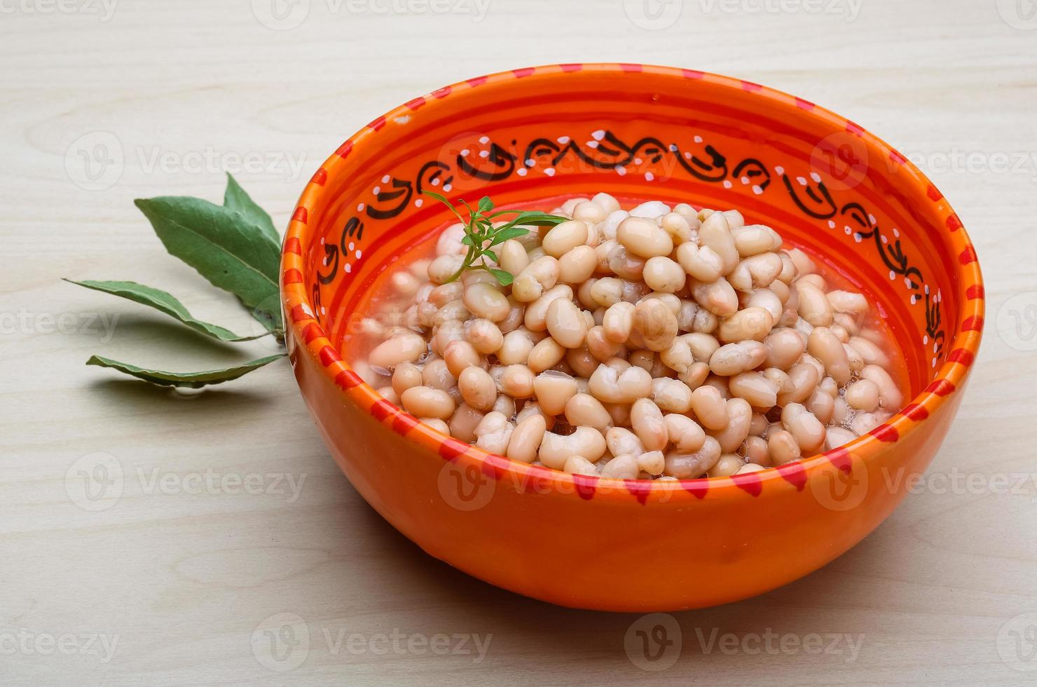 fagioli bianchi in scatola foto